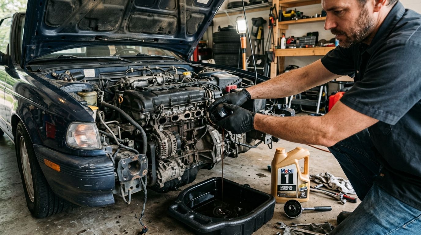 Praktyczne wskaz&oacute;wki: Kiedy wymieniać olej i jak unikać błęd&oacute;w?