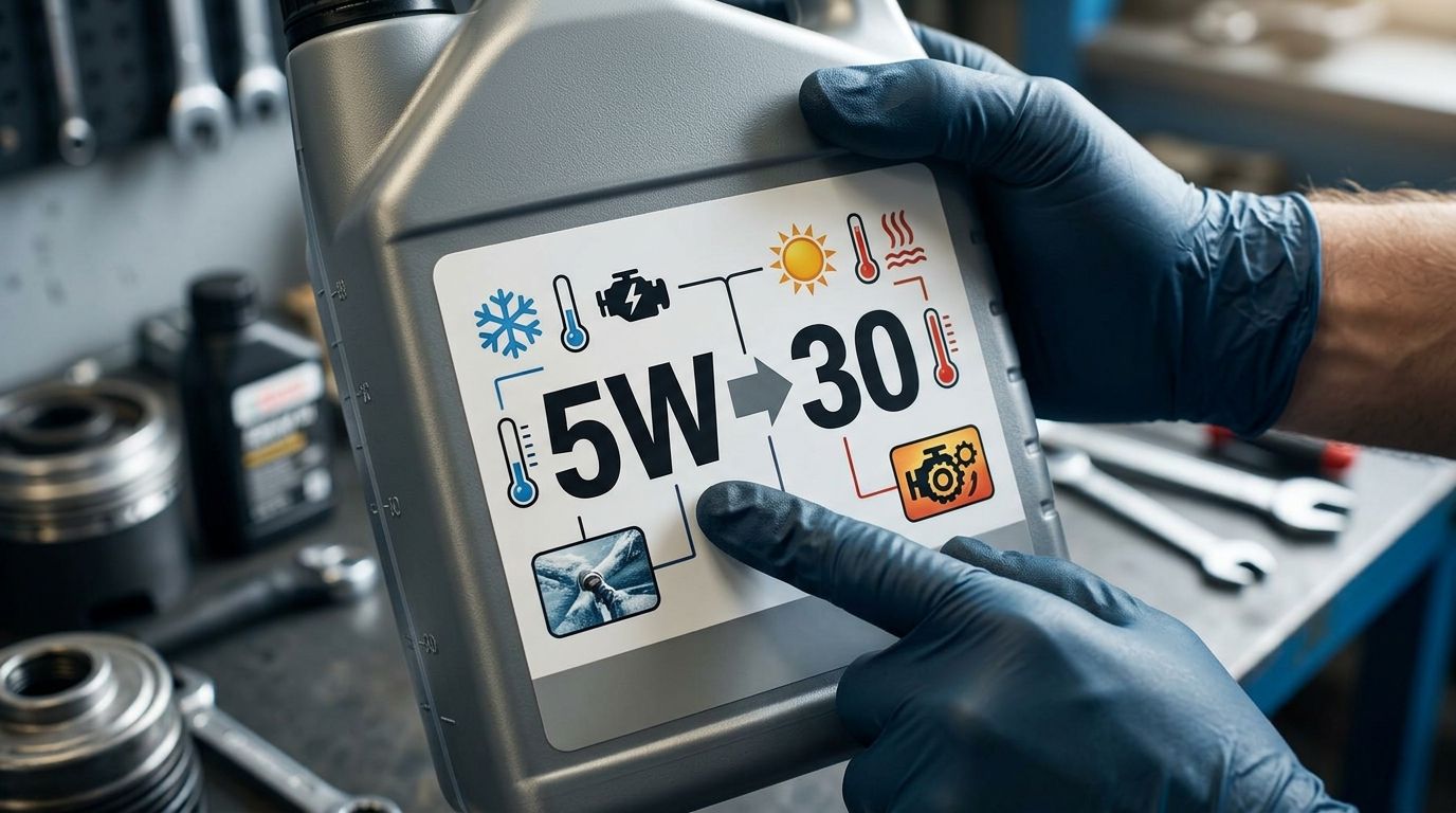 Klasyfikacja lepkościowa SAE &ndash; jak czytać oznaczenia na butelce?